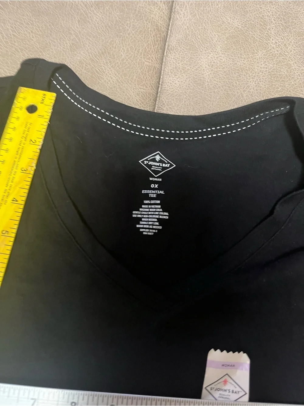 St. Johns Bay simple black